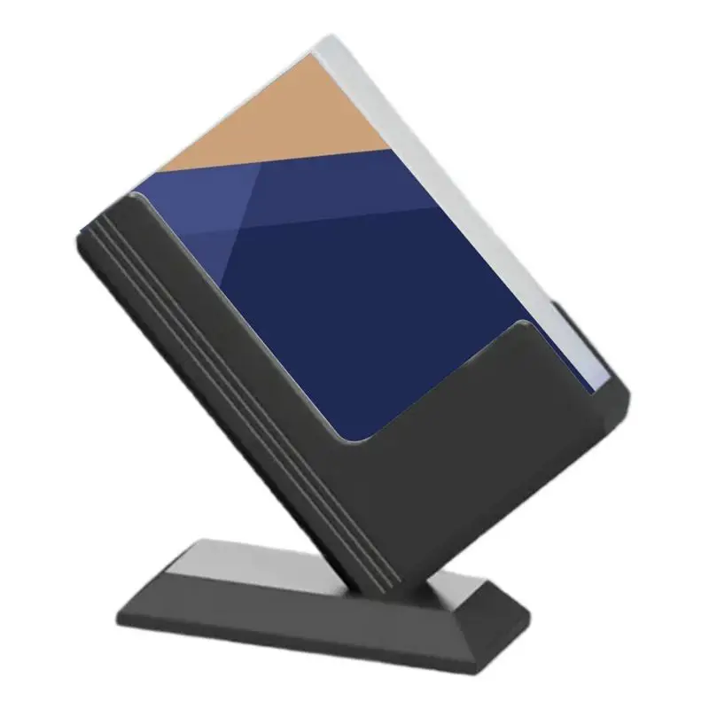 Business Card Holder Desk Desktop Storage Rack Ornament Business Card Stand Desktop Postcard Holder For Exhibition Home And