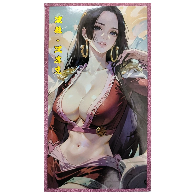 Anime Goddess Story Rare Fold Refraction Foil Albedo Hyuga Hinata Yuuki Asuna Toys for boys Collectible Cards Birthday Gift