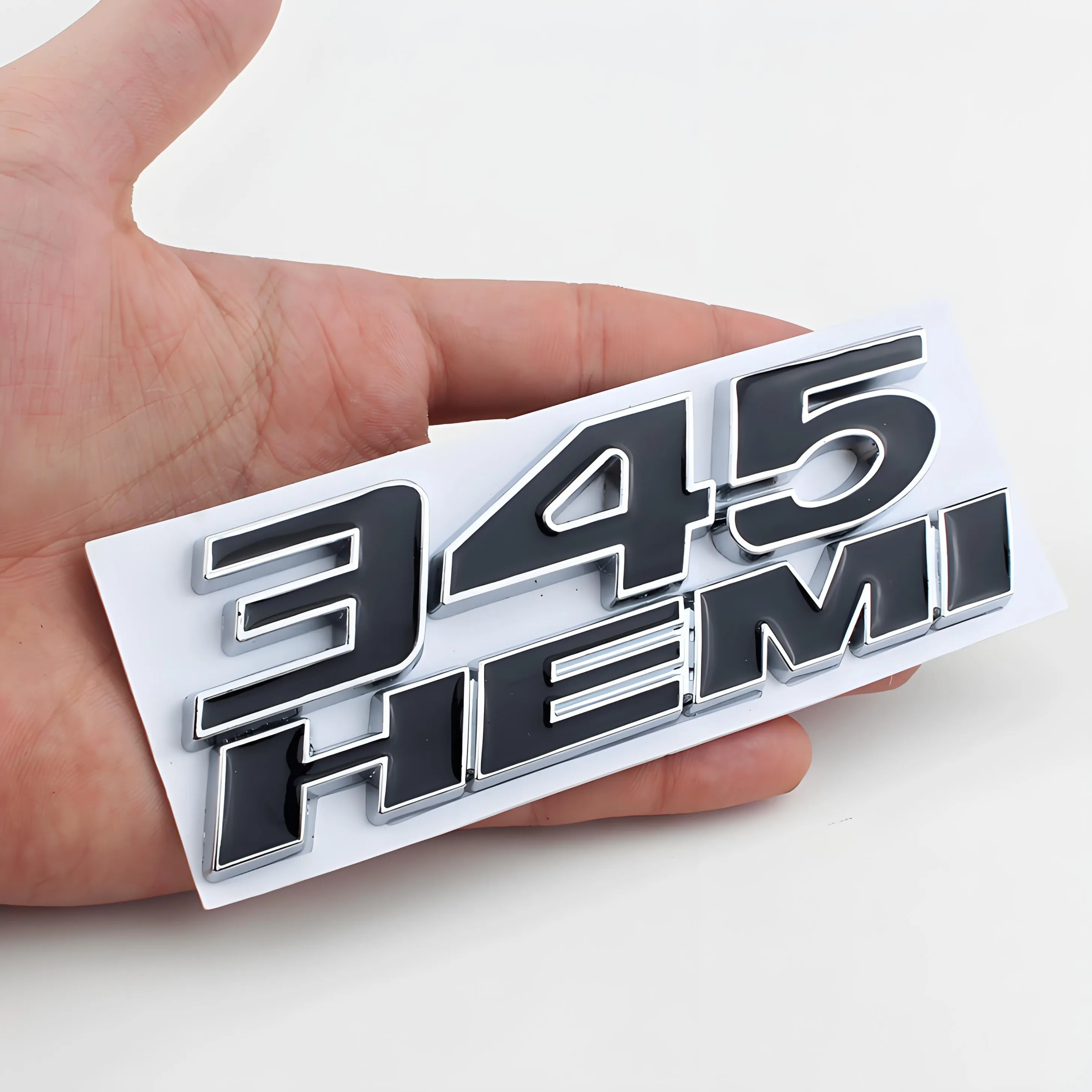 ملصقات معدنية ثلاثية الأبعاد لصندوق السيارة 345 392 شارة شعار HEMI لدودج تشالينجر رام شاحن عيار رحلة قافلة كرايسلر دارت