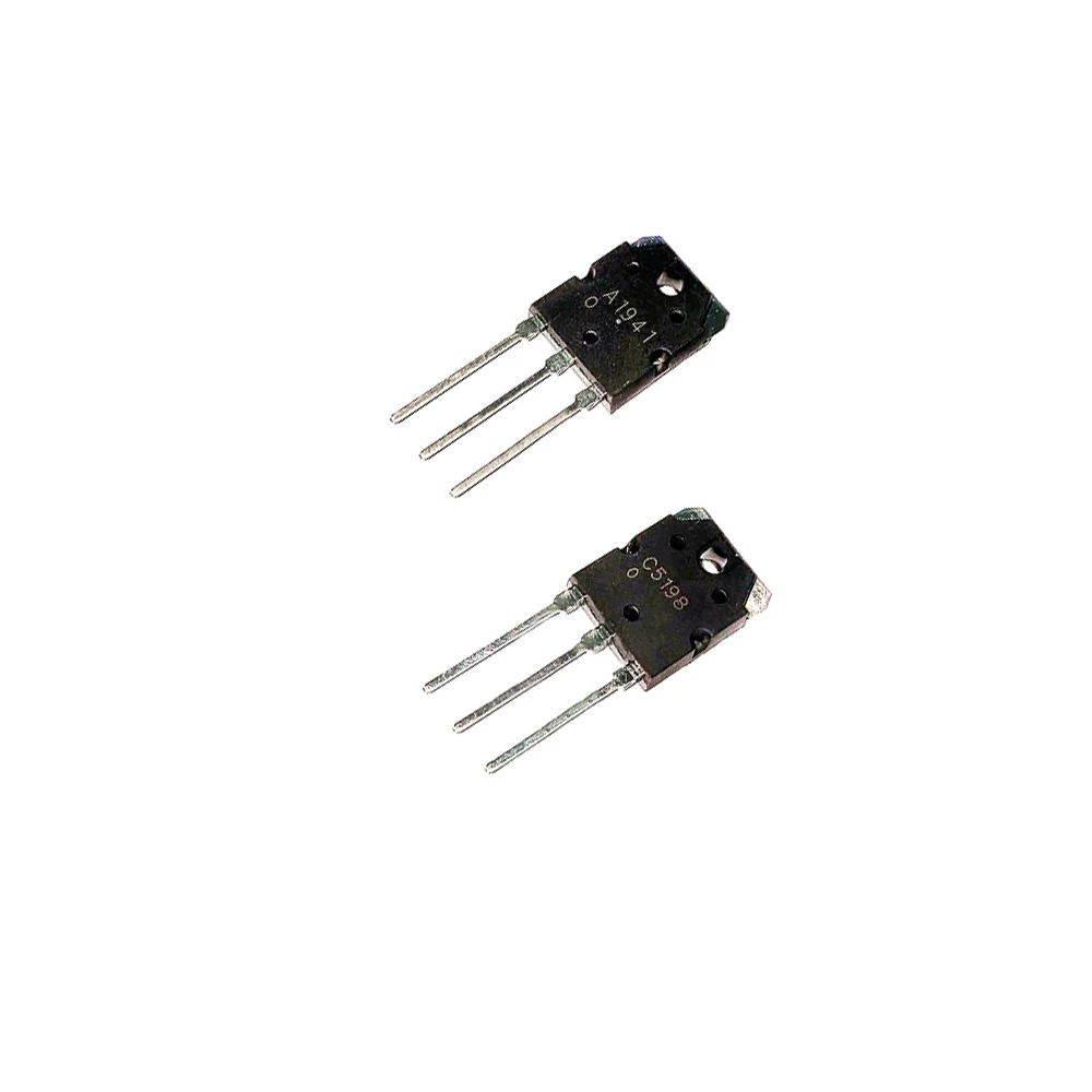 5Pcs/Lot 2SA1941 2SC5198 A1941 C5198 TO-3P TO-247 Audio Power Amplifier Tube New Good Quality Chipse