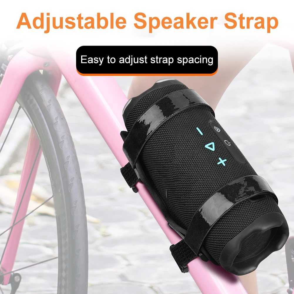 Lautsprecherhalterhalterung für JBL Flip 6 5/Charge 5, verstellbarer Riemen, Fahrradlautsprecherhalter, Lautsprecherständer, Halterung, Lautsprecherzubehör