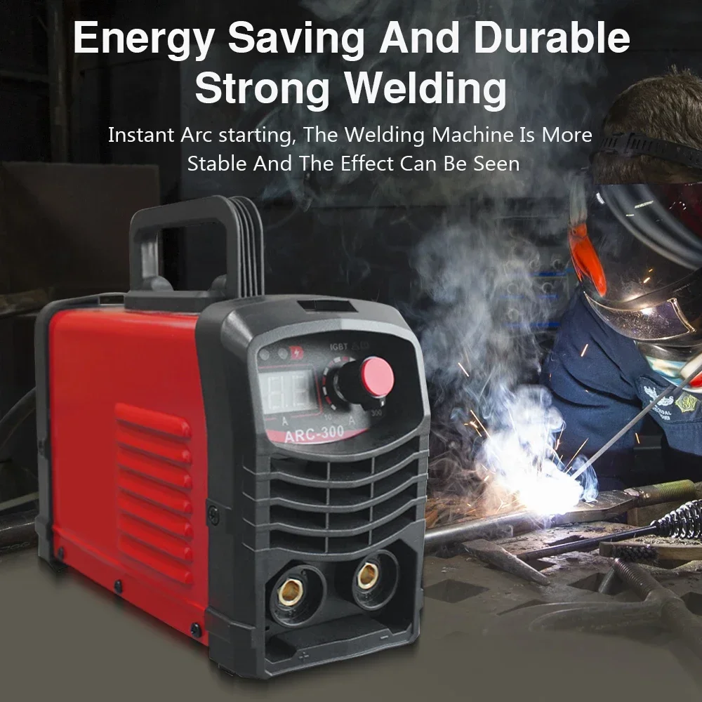 MMA 300A Schweißgeräte 110V 220V Dual Spannung Alle Kupfer Transformator Intelligente Einstellung DC Inverter ARC Schweißer Ausrüstungen
