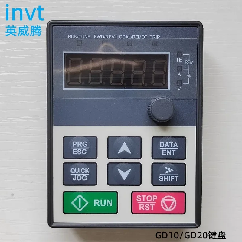 remote control speed control invt frequency converter  replicable parameter panel