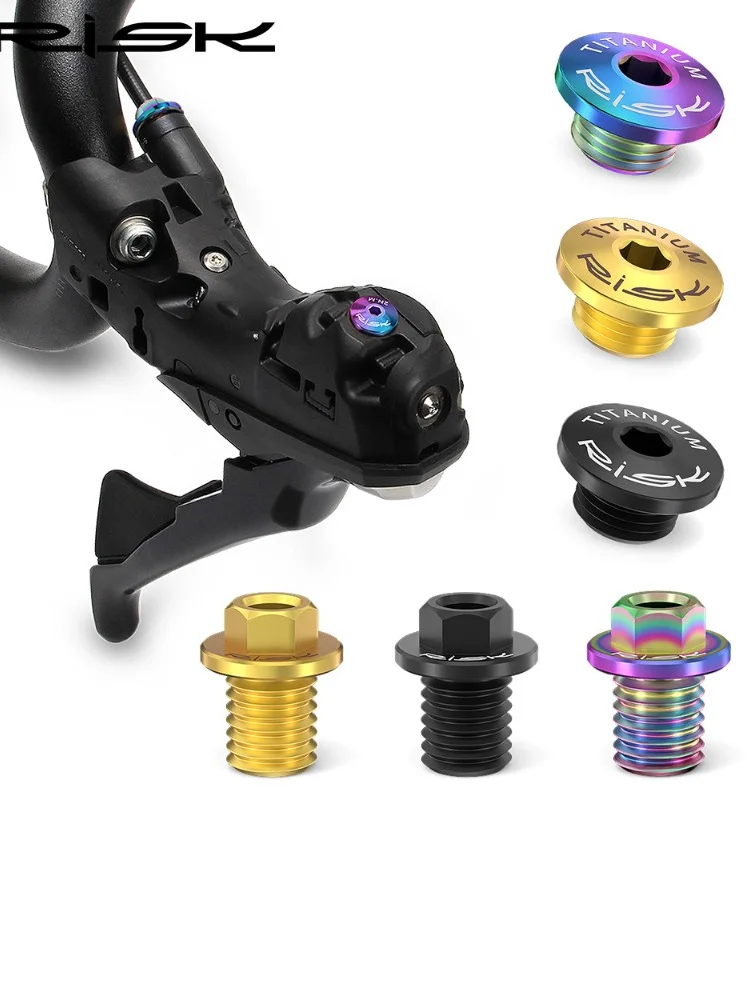 AliExpress NONE RISK Road bike shifter bolt titanium Screw M7 M9 Road gear lever Fixing bolt For Shimano R7020 R7170 R8020 R8070 R8170 R9270