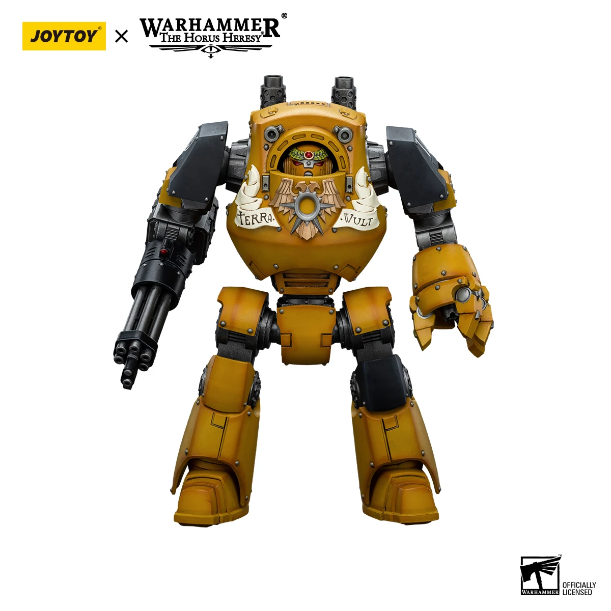 

JOYTOY Warhammer 40k 1/18 Action Figures Mecha Anime 24cm Imperial Fists Contemptor Dreadnought Collection Model Toys