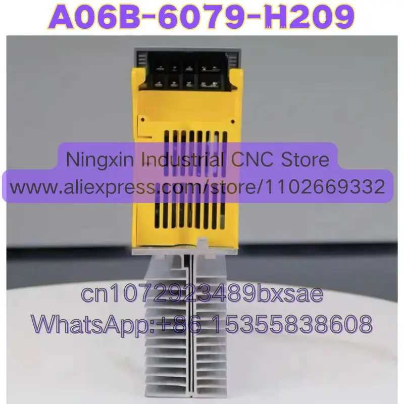 

Second-hand A06B-6079-H209 A06B 6079 H209 Servo Amplifier Module Tested OK Quick Shipment
