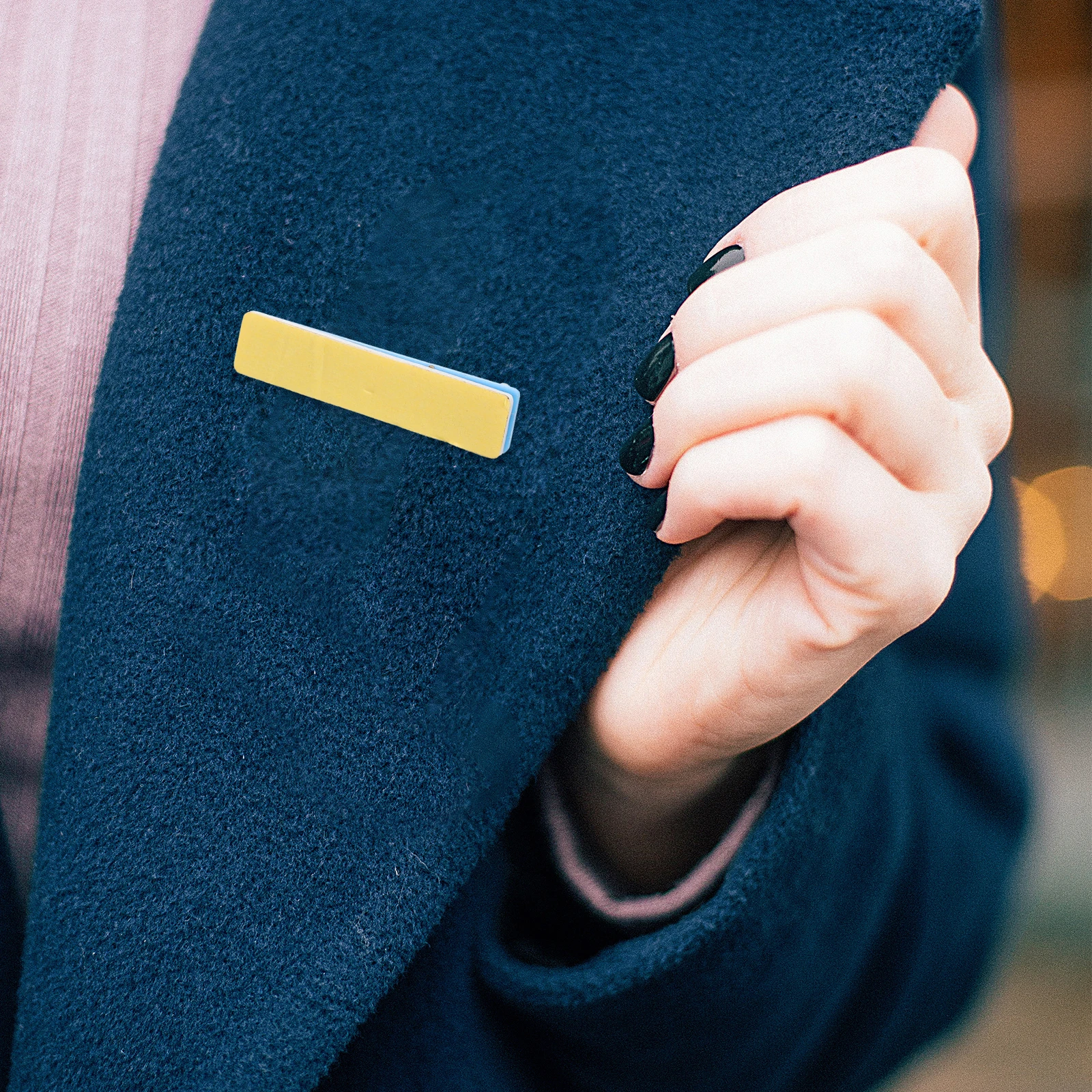 

10pcs 40mm Blue Foam Safety Pin Backs Self-adhesive Plastic Badge Pins Name Tag Crafting Long-lasting Use Chest Button Number