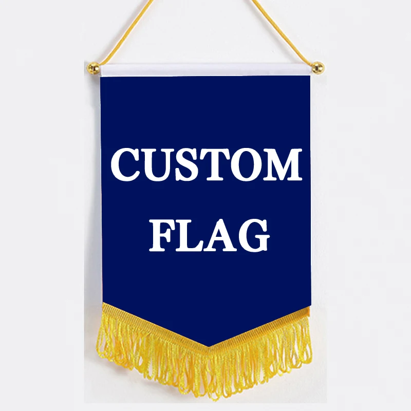 xvggdg Custom Flag Banner's passen elk logo aanwisselingsvlaggen banners voetbalteams basketbalteams activiteitenbanner