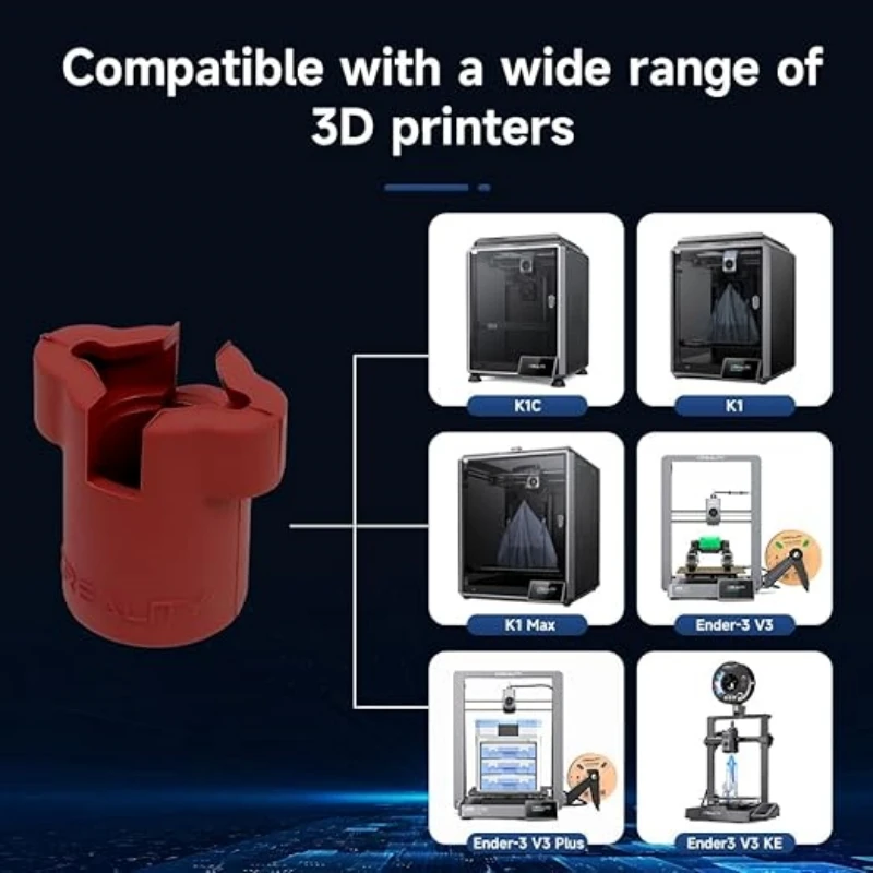 Creality K1C Silicone Sock,Ender 3 V3 Silicone Cover, Hotend Heat Insulation Case Cover Heating Block Cover for V3 KE/K1 series