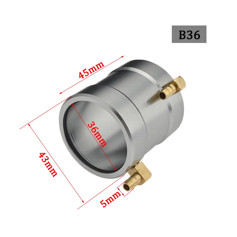 RC Boot Goede Kwaliteit Aluminium CNC Marine Motor Waterkoeling Jas voor RC Boot B20/B36/B40 ID 20/36/40mm Borstelloze Motor