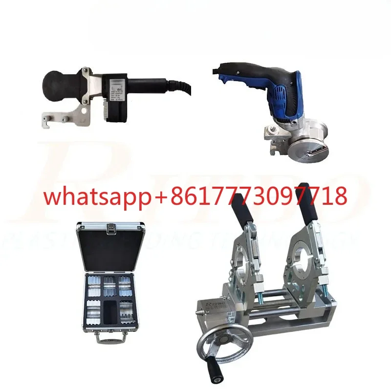 tube clamps tool 20-75mm MINI 75 Clamps  butt fusion maichine  Portable tool  pe  PPH  PVDF Hand Push Type Butt Welding Machine