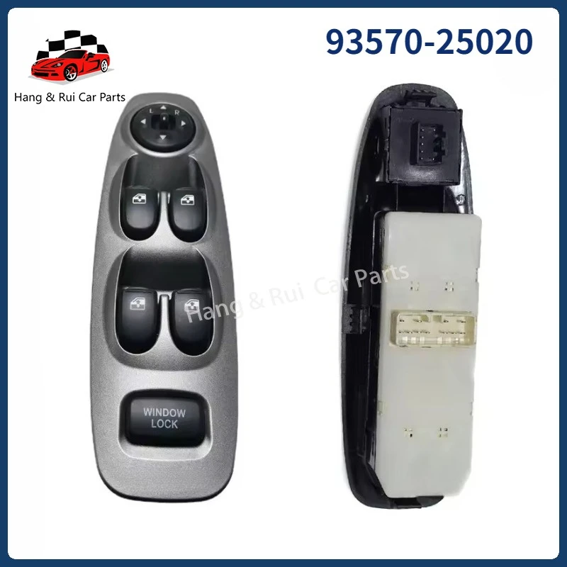 

93570-25020 Кнопка главного переключателя стеклоподъемника, 11 контактов для Hyundai Accent MK2 1999 2000 2001 2002 2003 2004 2005 2006 9357025020