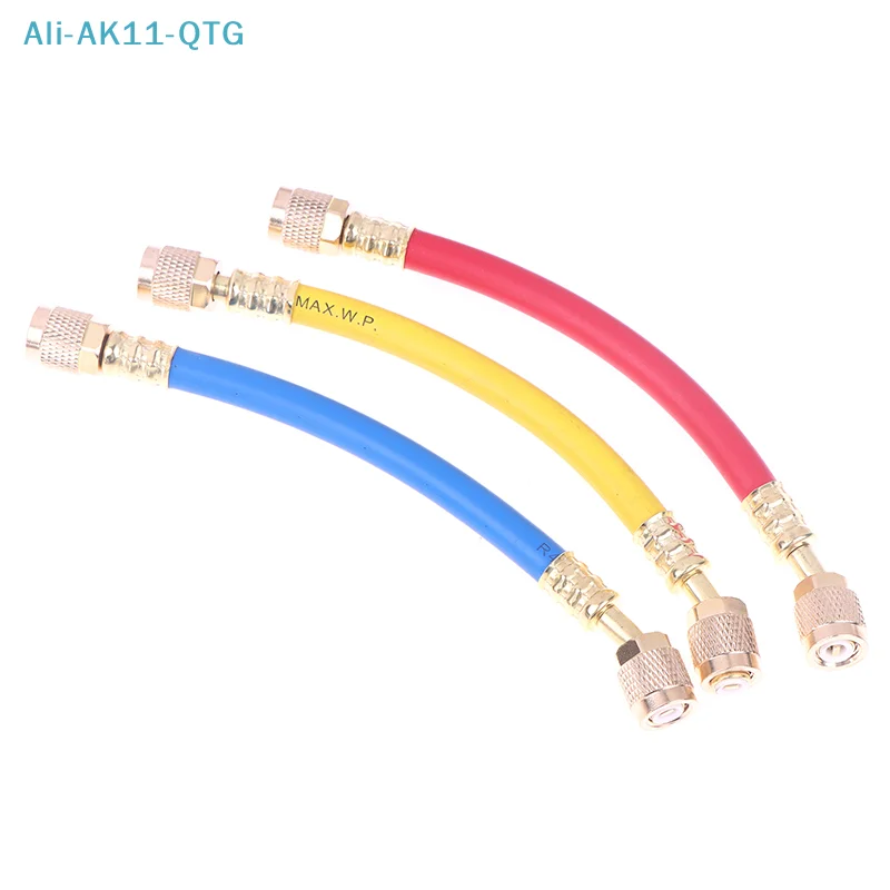 1pc Refrigerant Charging Hose, 1/4 SAE Thread 800-4000PSI Tube HVAC Hoses, For Home Air Conditioner Refrigeration Maintenance