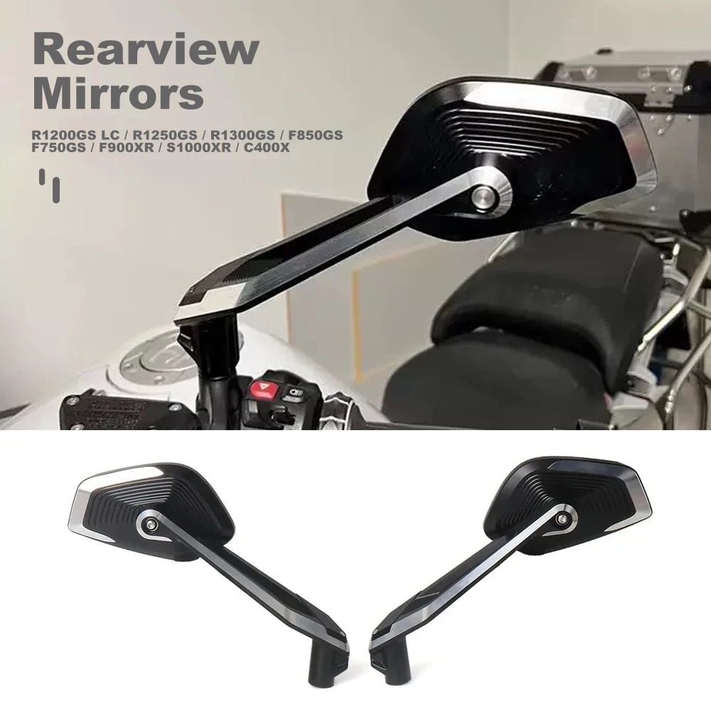 

2025 Rearview Mirror For BMW R1200GS LC Adventure R1300GS R 1250 GS F850GS ADV New C400X C400GT R1250GS Side Rear View Mirror