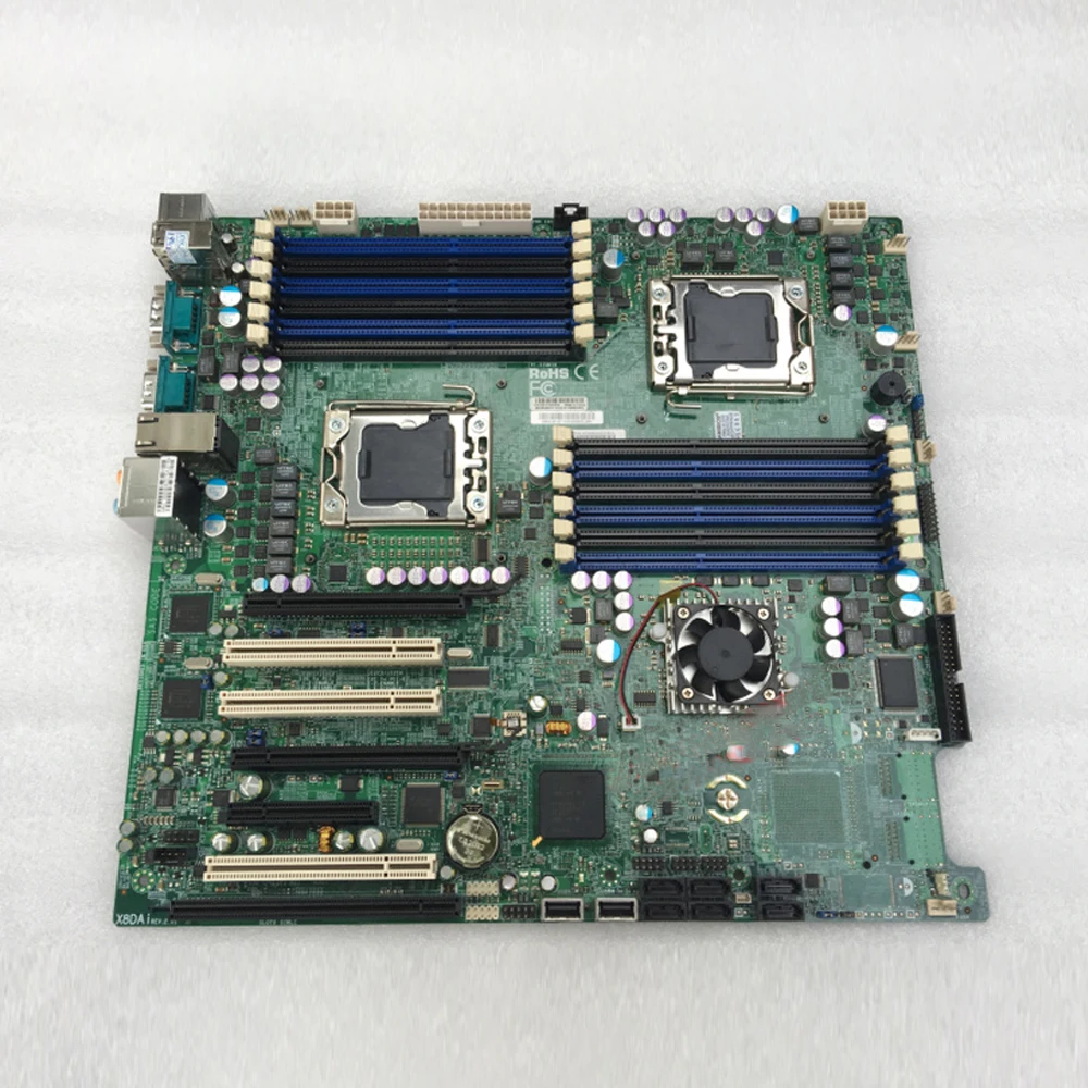 For Supermicro Server Motherboard X58 LGA 1366 Support Processor 5600/5500 Series X8DAi