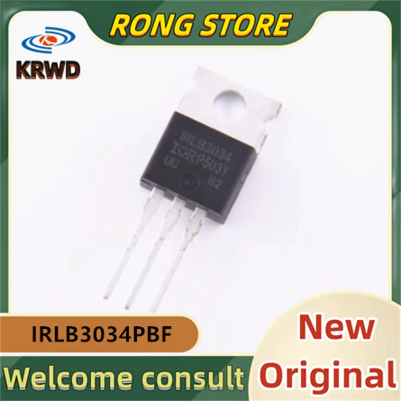 5PCS IRLB3034 IRLB3034PBF  TO220 40V 195A New and Original