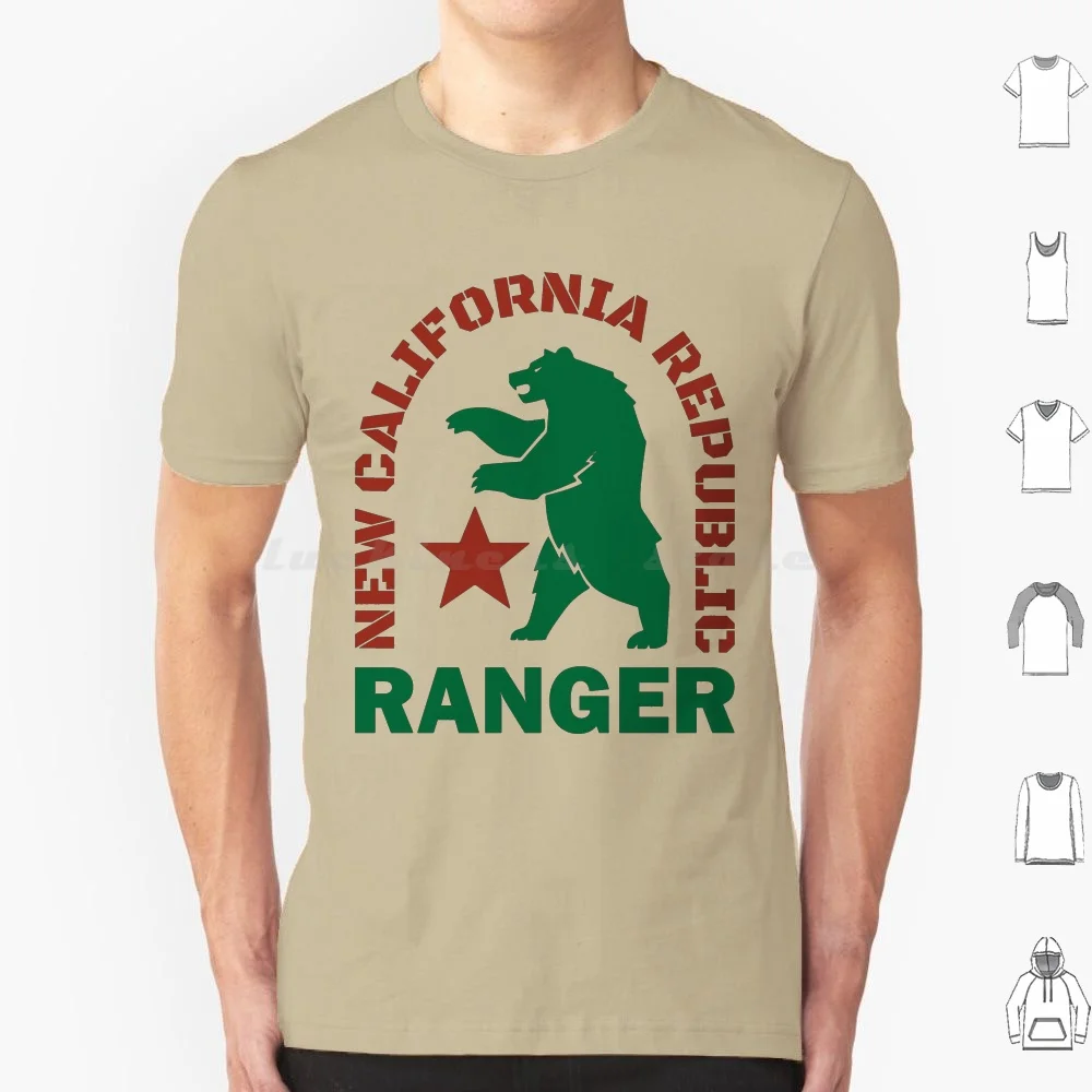 Ncr Ranger ( ) T Shirt 6Xl Cotton Cool Tee Ranger Commonwealth Ncr New California Republic New Vegas Gamer Gaming Videogame 4