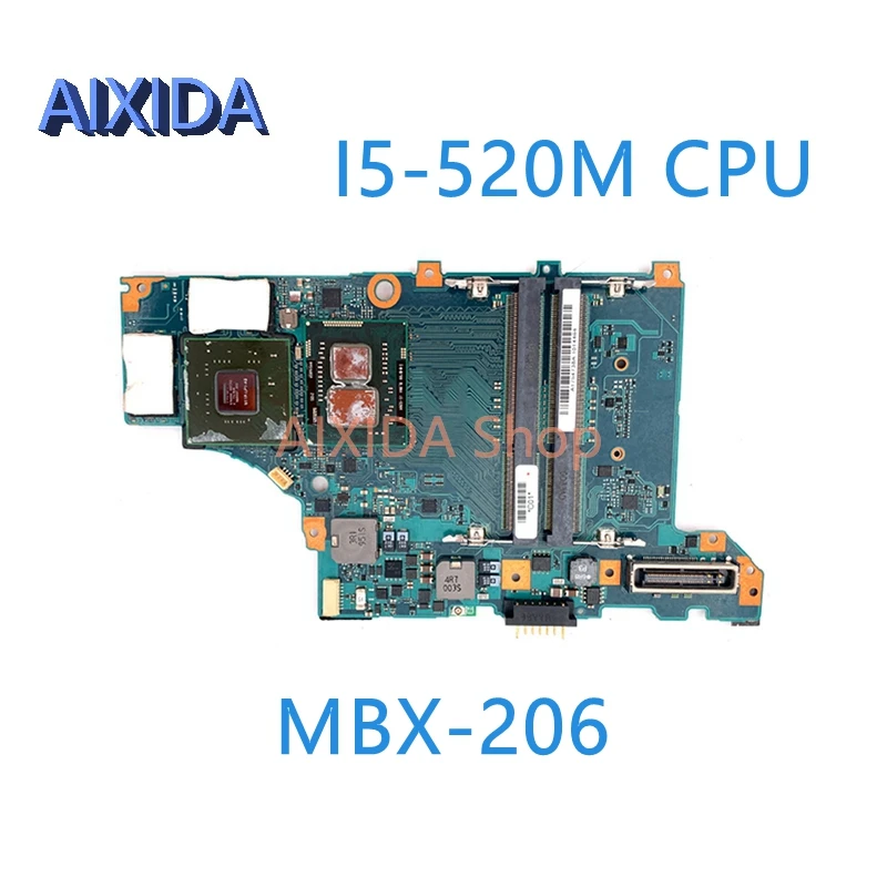 

AIXIDA A1754738A Main Board For MBX-206 SONY Vaio VPCCZ Laptop Motherboard GT330M GPU I5-520M CPU full tested