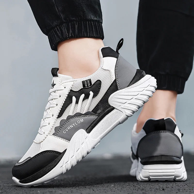 

New Arrival Summer Men Dad Shoes Breathable Thick Sole Sneakers Fashion Casual Sports Footwear Streetwear Trendy Shoes