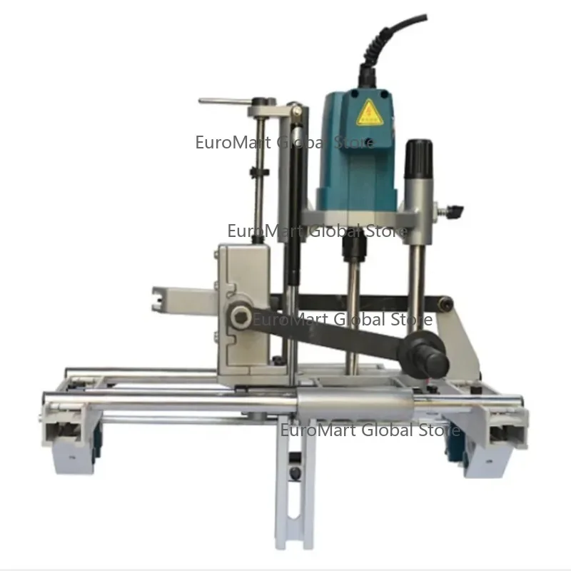 Portable Woodworking Mortiser Machine - Door Lock Hole Cutter Tool for Precise Wood Finish DIY Projects