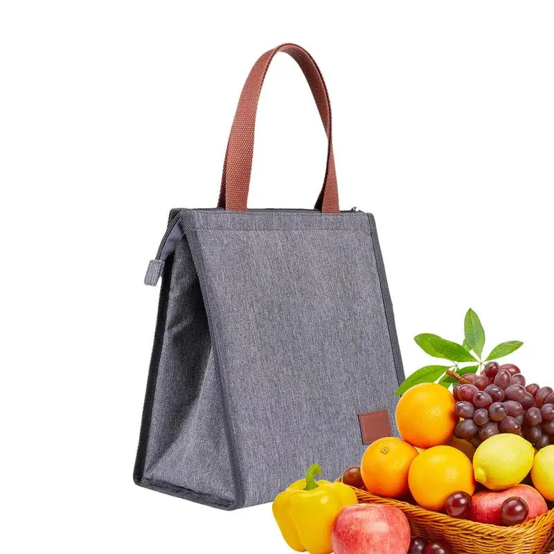 

Lunch Box For Women Insulated Lunch Bag Tote Large Capacity Reusable Container Leakproof Pouch Food Storage Case Comfortable