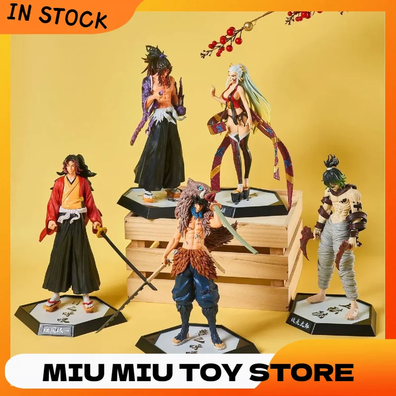 Figura de Anime Demon Slayer, Kamado Tanjirou, Nezuko, Figura de Acción de PVC, Modelo de Juguete, Figura de Zenitsu, Inosuke, Kimetsu Yaiba, Figura de Colección, Regalo