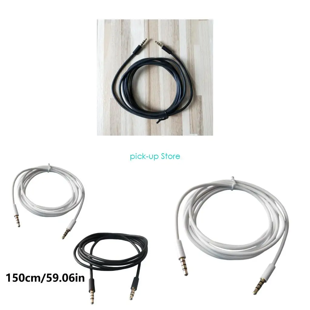 

Q5WA Flexible 3.5mm Auditory Cable Durability for Superior Sound Transmission 150CM