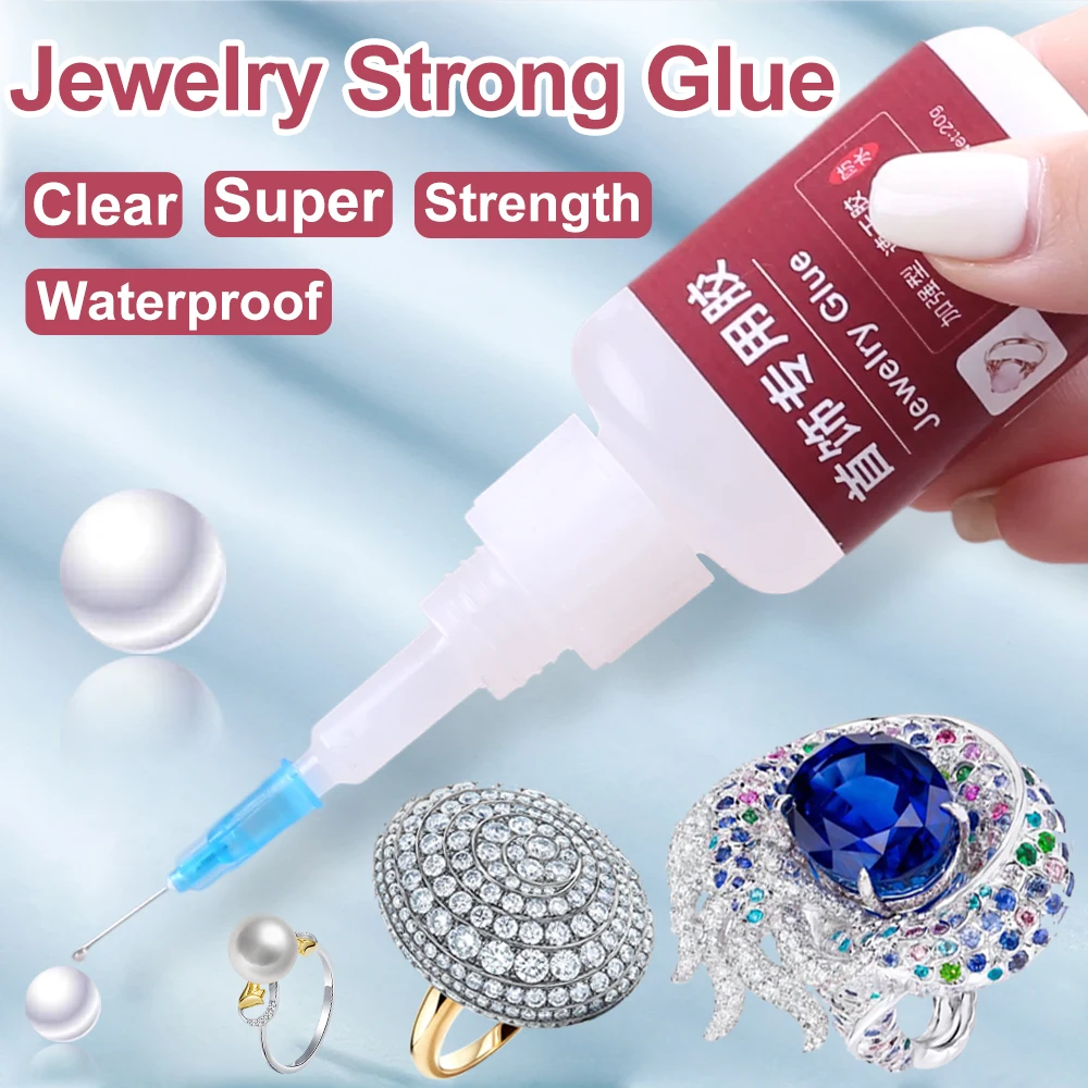 Professional Super Glue DIY Jewelry Earring Making Accessories Extra Strong Instant Contact Adhesive Fast Cyanoacrylate 502 Bond