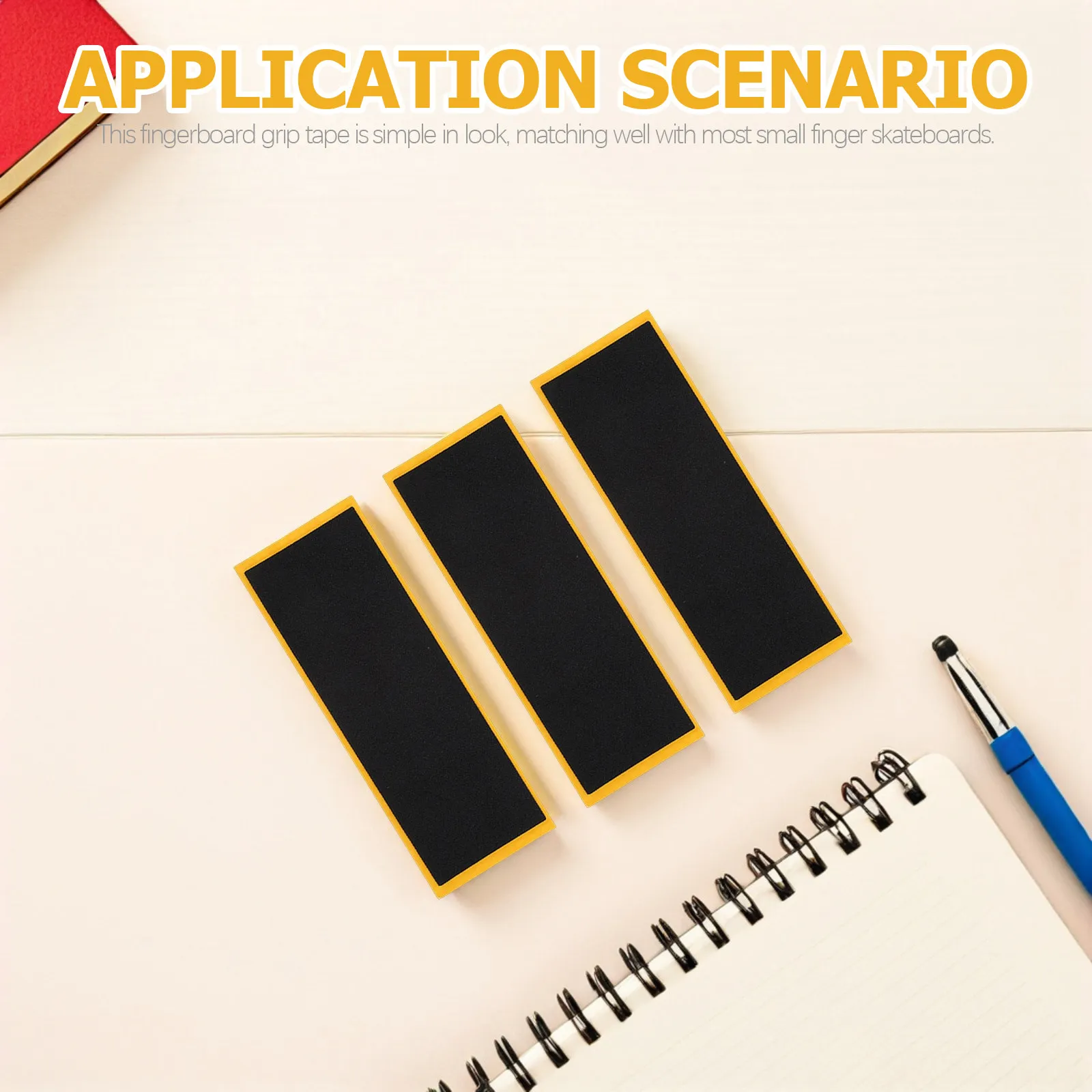 

Набор из 12 штук: Мягкая противоскользящая лента для фингерборда из пеноматериала, легко наносится и удаляется, многоразовая, для замены наклеек на фингер-скейтборд