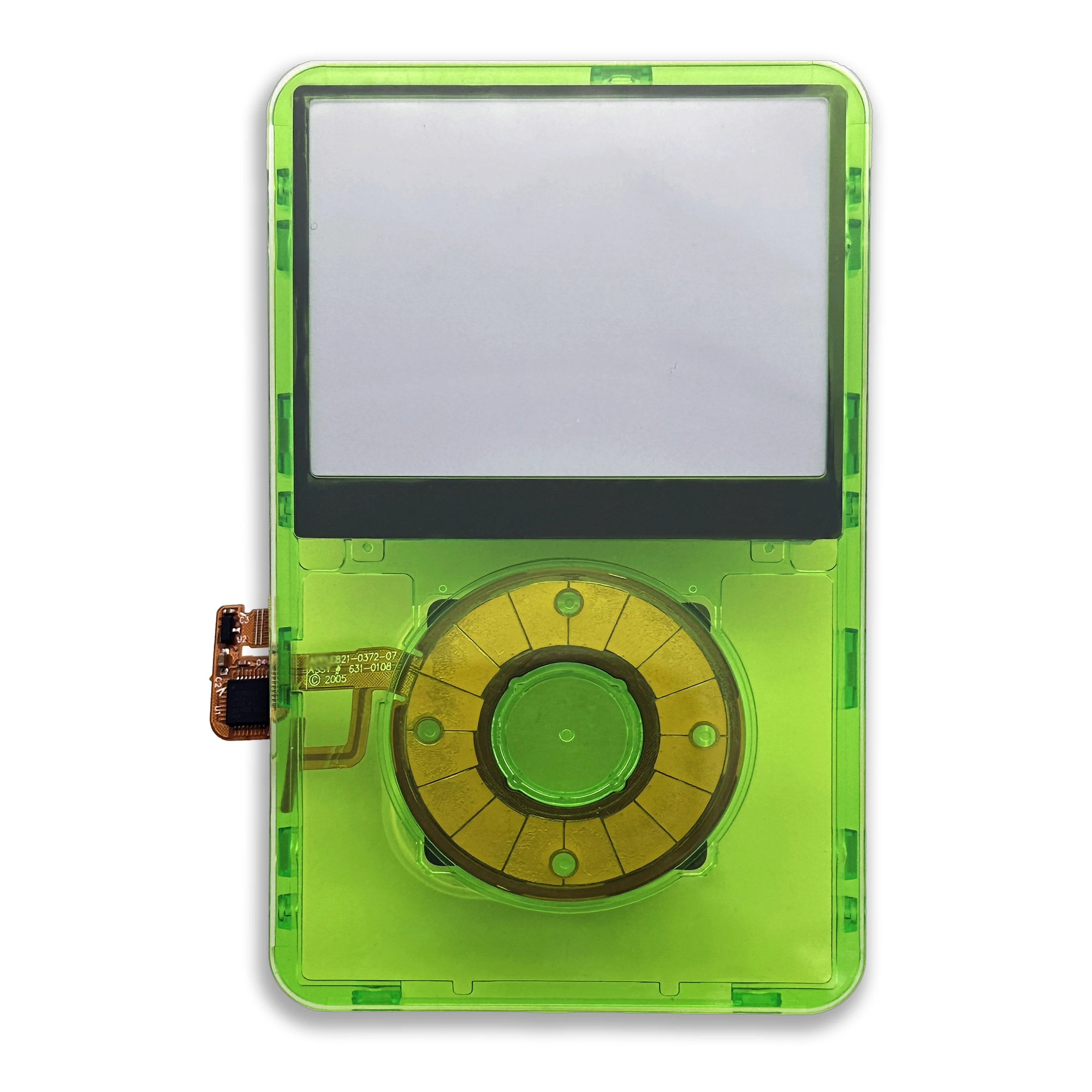For iPod Classic Video 5th 5.5th Transparent Front Faceplate