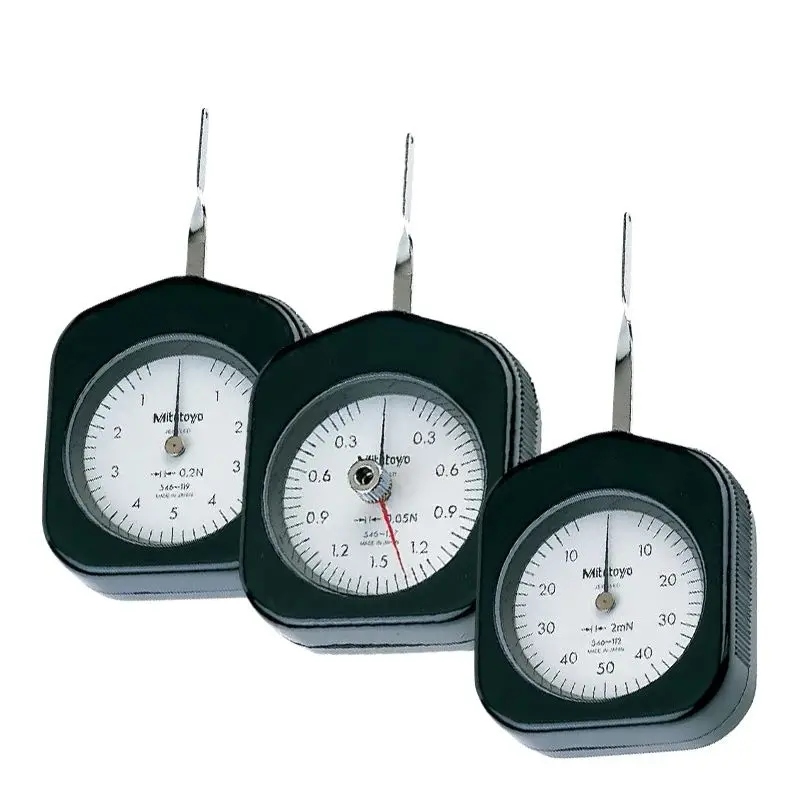 Contact Force Gage dial indicator apolications 546-112（6mN - 50mN）546-115/0.02N/0.06N-0.5N/±0.5μm546-137/0.05N/0.15N-