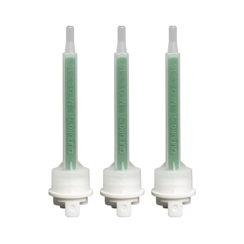 SULZER MIXPAC MFQ 05-16L QUADRO Mixer 200ml /400ml 1:1/2:1 AB Glue Static Mixer Nozzle 100pcs
