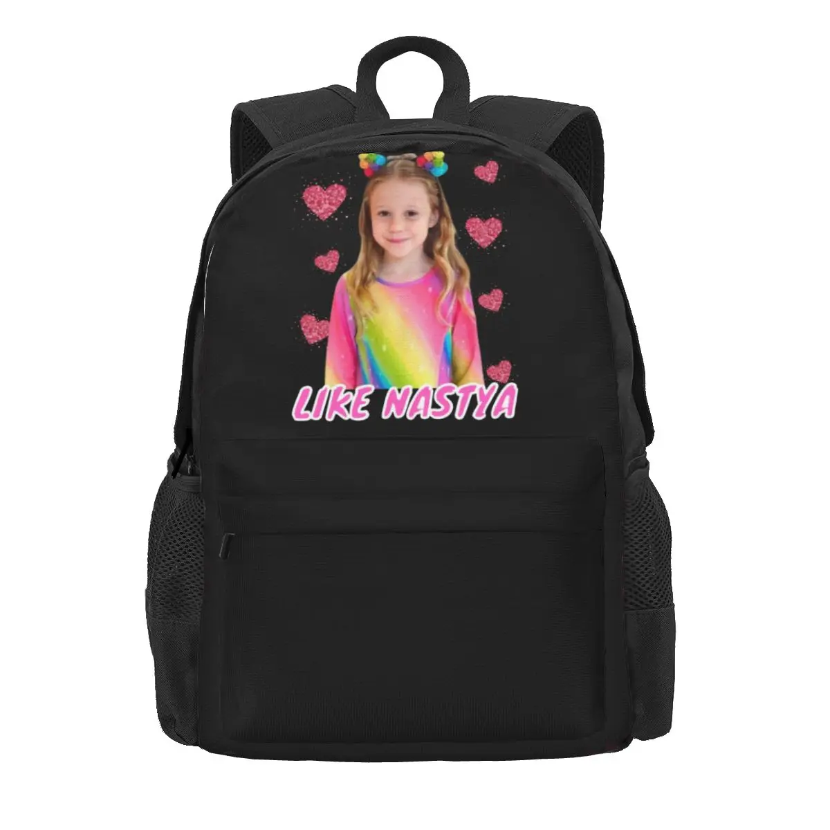 Cute Like Nastya Women Backpack Casual Children School Bag Child Gift Laptop Rucksack Teenage Waterproof Shoulder Bag