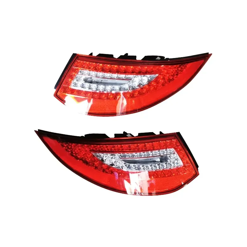 New Condition Red Lens LED Taillight Modified Tail Lamp with Running Lights Turn Signal Brake Reversing Light for 997.2