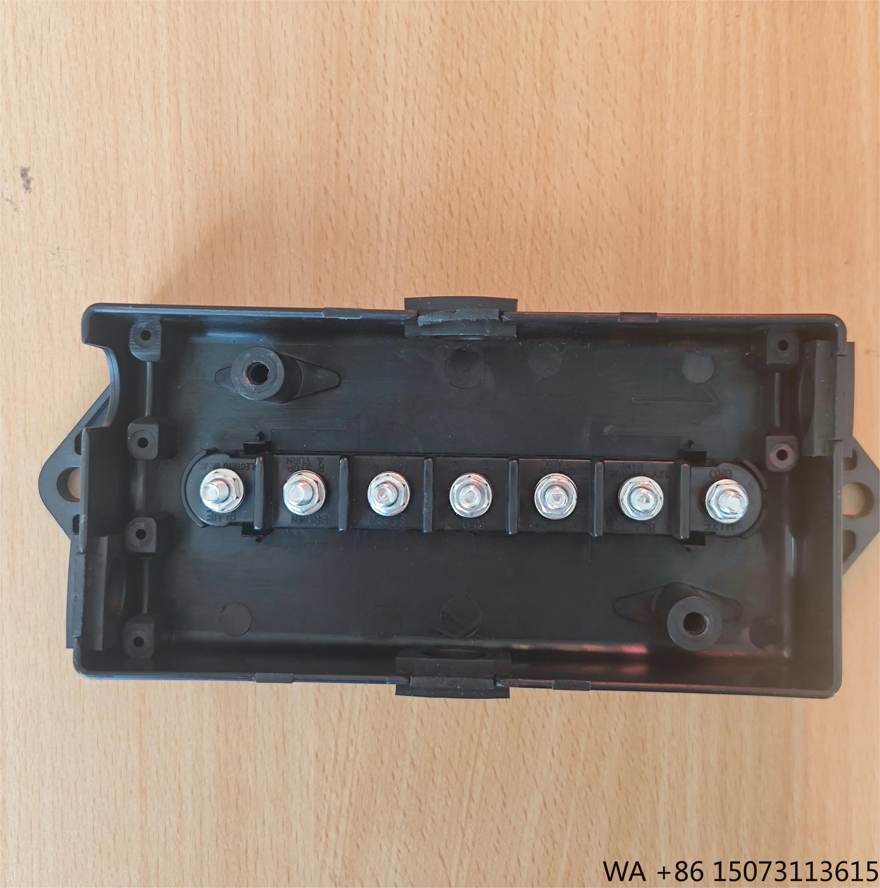 

Неокрашенная водонепроницаемая 7-контактная распределительная коробка для прицепа IP68, кабельный разъем, 7-контактная розетка