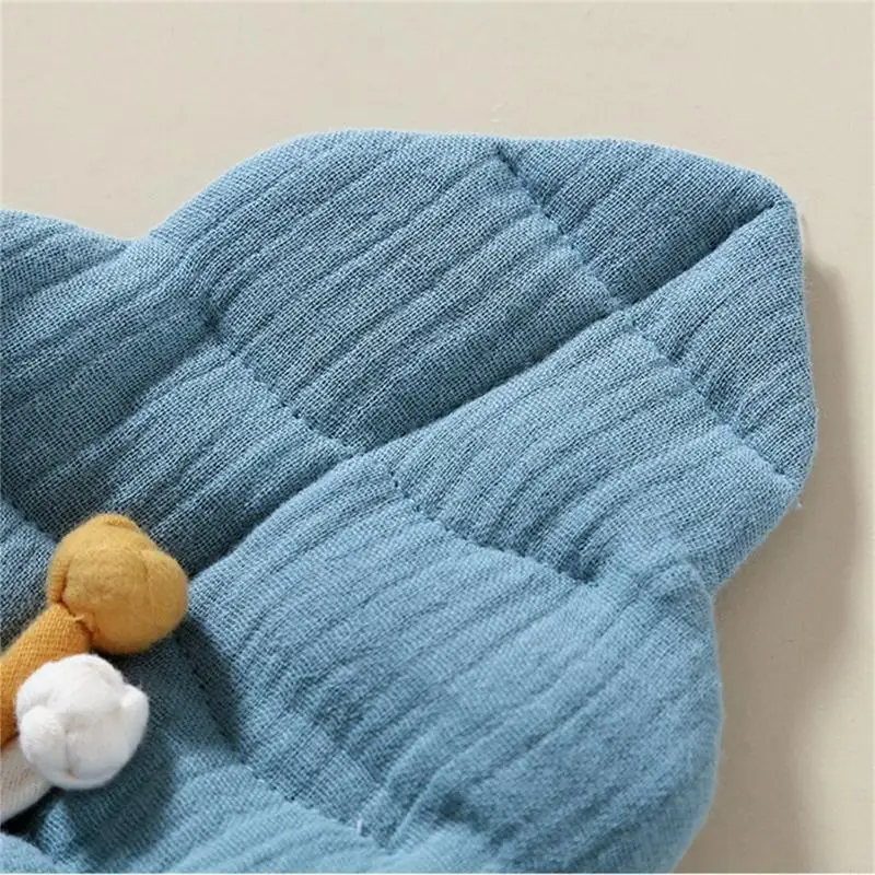 

F19F Newborns Comforter Soft & Safe Cotton & Baby Teething Toy Gift for Child