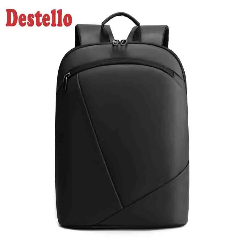 

men's backpack casual loptop computer backpack Computer Interlayer business light waterproof solid student school backpack