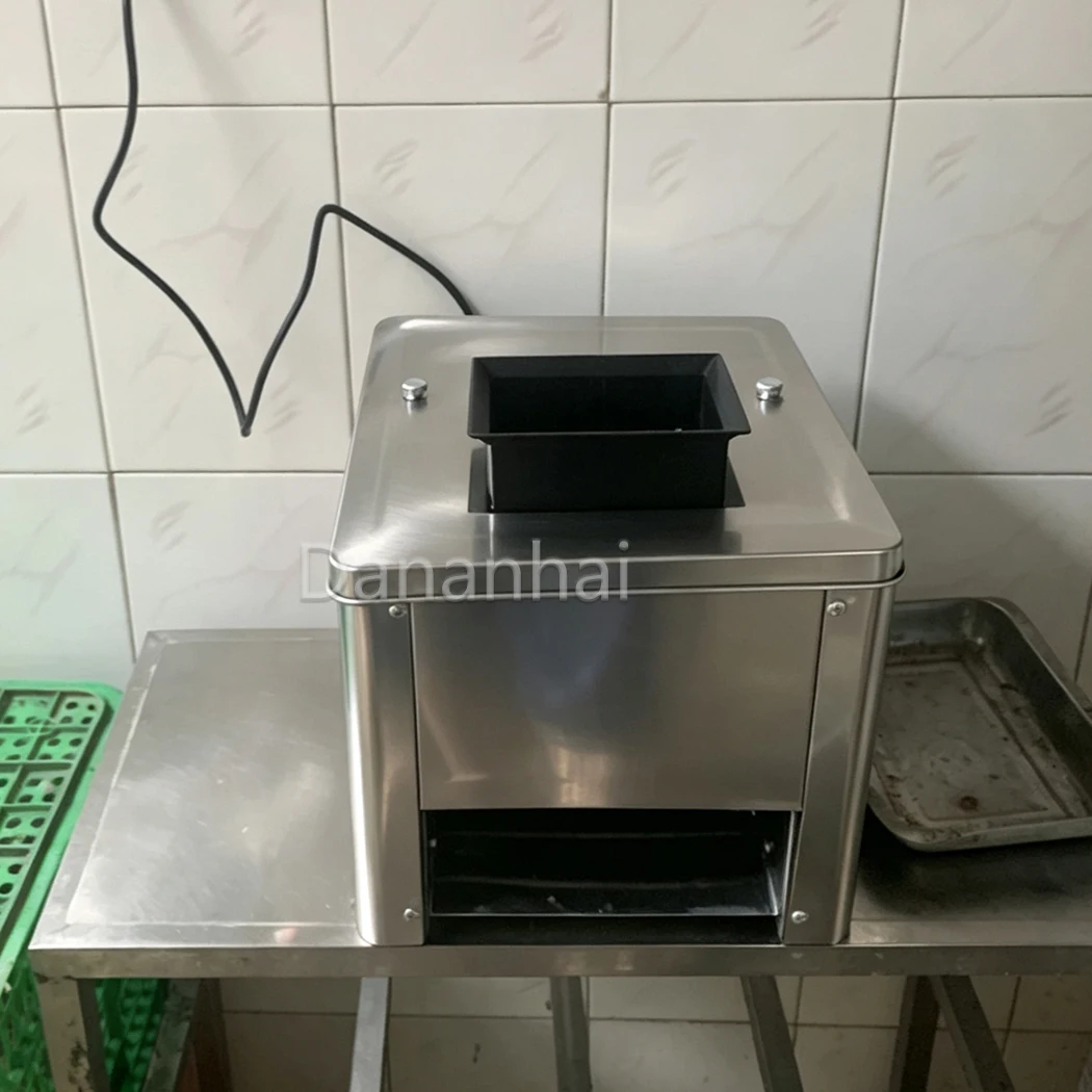 Electric Meat Slicer Cutter Machine 850W Commercial Food Processor for Beef Pork Restaurant Meat Preparation