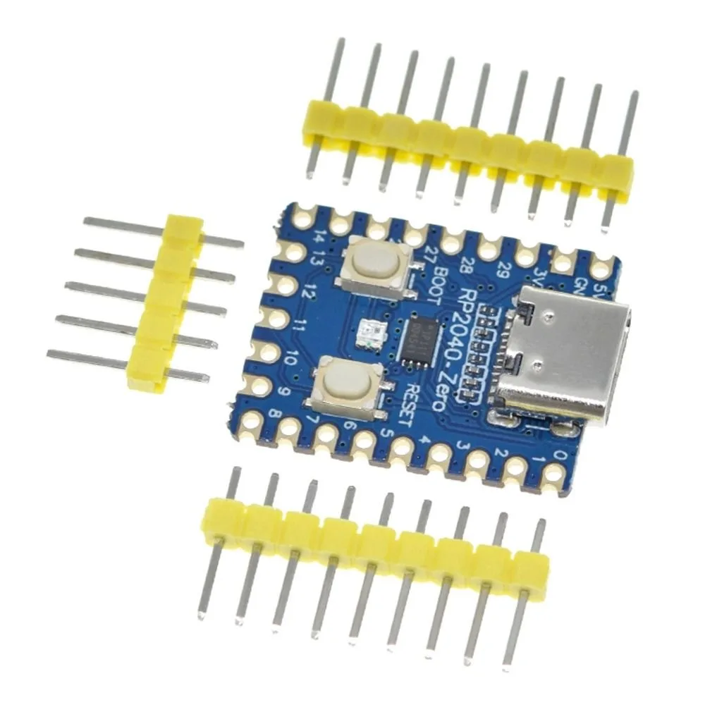 2MB Flash RP2040 Development Board RP2040 Chip PICO Compatible Raspberry Pi PICO Board Zero Form Factor RP2040 Zero Board