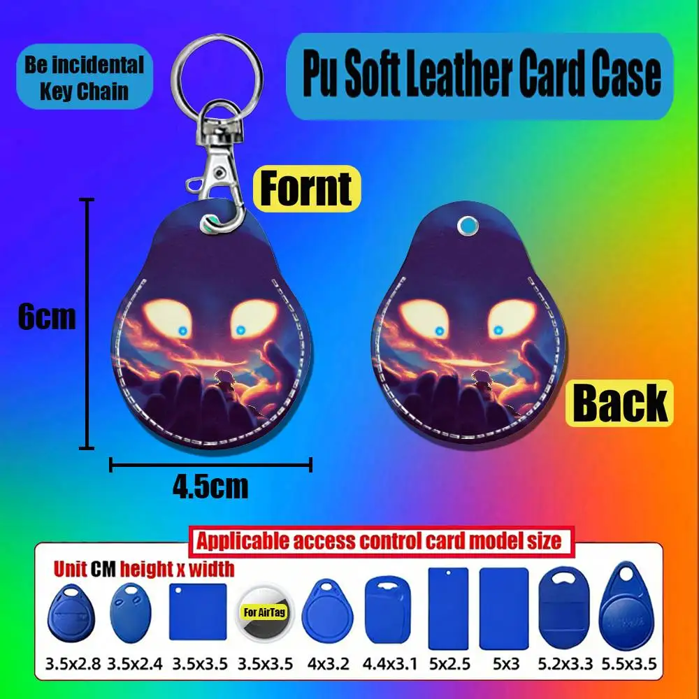 For AirTag Case Card Holder Keychain ID Credit Bank Access Badge For Air Tag Case Shell For Peter Your Boyfriend