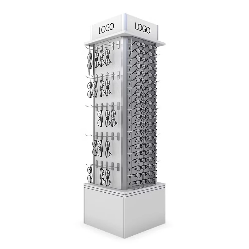 custom.Optical Store Displays Metalen lenzenvloeistof Zonnebril Display Rack Stand Zonnebril Display Stand