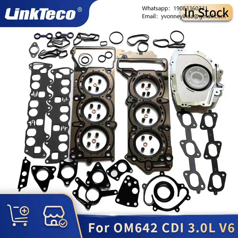 

Cylinder Head Gasket Set 3.0 L V6 Diesel DOHC OM642 For 05-20 MERCEDES-BENZ C-CLASS CLK CLS E-CLASS G-CLASS GLC GLE Engine Part