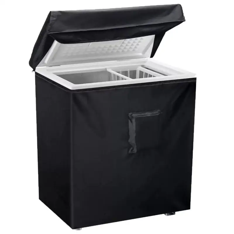 Oxford Chest Freezer Cover Waterproof Dustproof UV Resistant Heavy Duty Protective Cover for Outdoor Patio