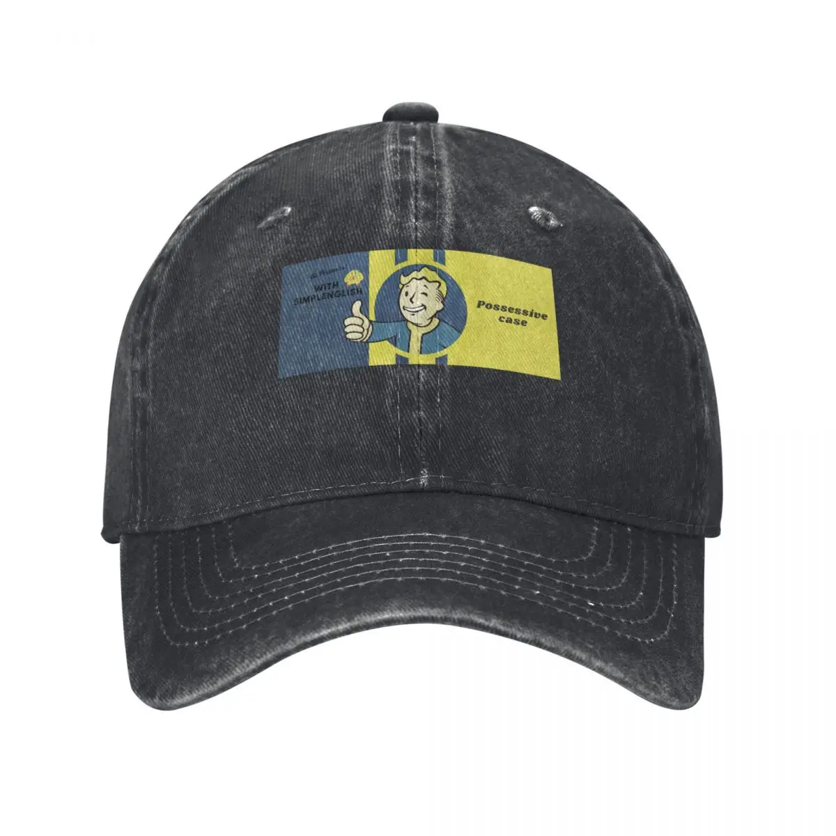 VAULT-TEC Prepare For The Future Possessive Case Baseball Caps Casual Cotton Retro Snapback Hats Unisex