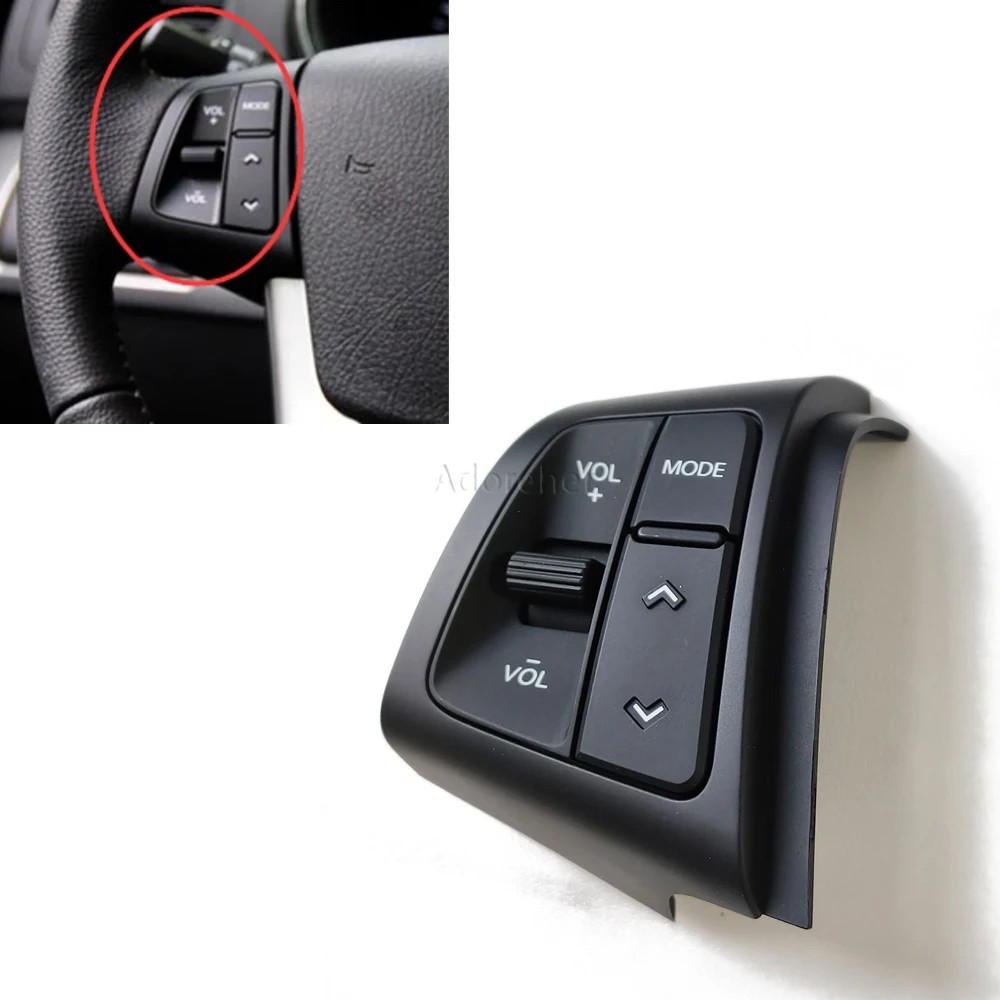 

Audio Volume Control Switch Steering Wheel Button Suitable For Kia Sorento 2009 2010 2011 2012 Accessories