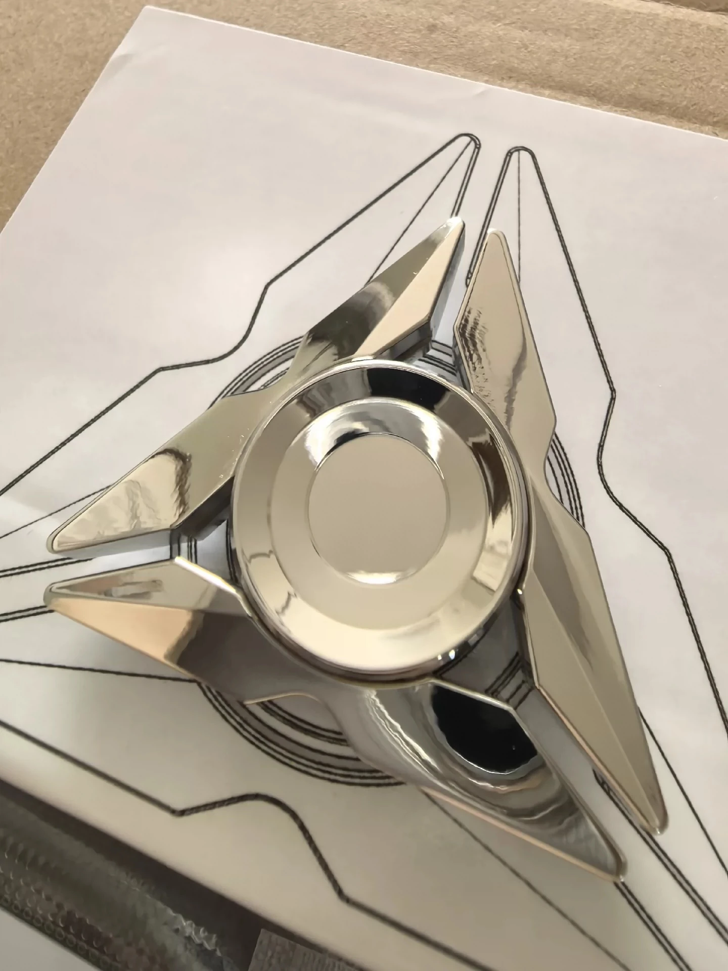 

Кибер гироскоп, нержавеющая сталь EDC