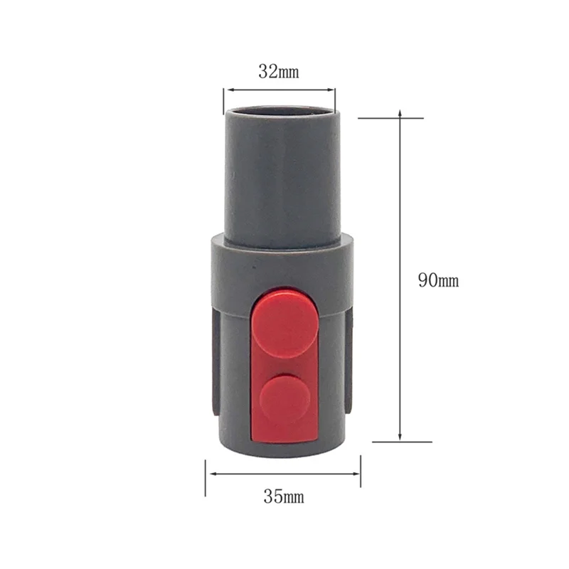 【Home-Appliances】2Pcs Vacuum Cleaner Hose Adapter For Dyson V6 V7 V10 V11 Cordless Vacuum Cleaner 32Mm Adapter