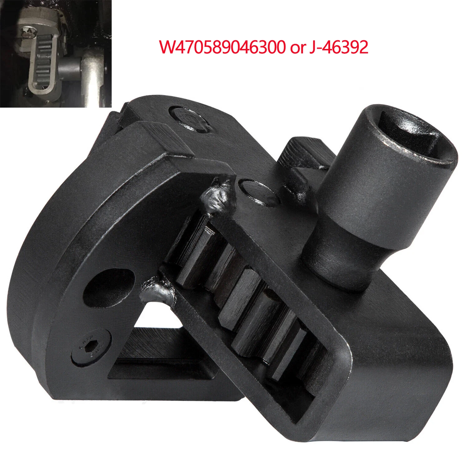 

Automotive Engine Barring Tool Suitable for Detroit Diesel DD13, DD15, DD16 Alternative to W470589046300 or J-46392