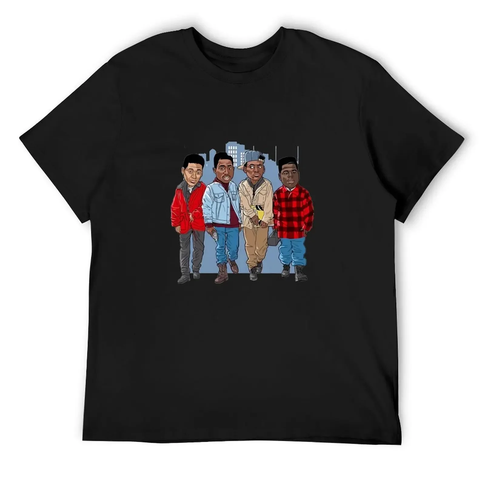 

Juice 90s movie Cartoon T-Shirt tees new edition affliction shirts mens clothing