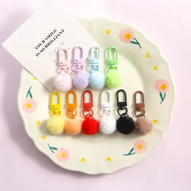 5/10 Stück Niedliche Cartoon-Ballonhund-Schlüsselanhänger für Damen Taschenanhänger Autoschlüsselanhänger Schmuck Geschenk Dekoration Accessoires – Detail 3